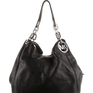Michael Kors textured leather hobo